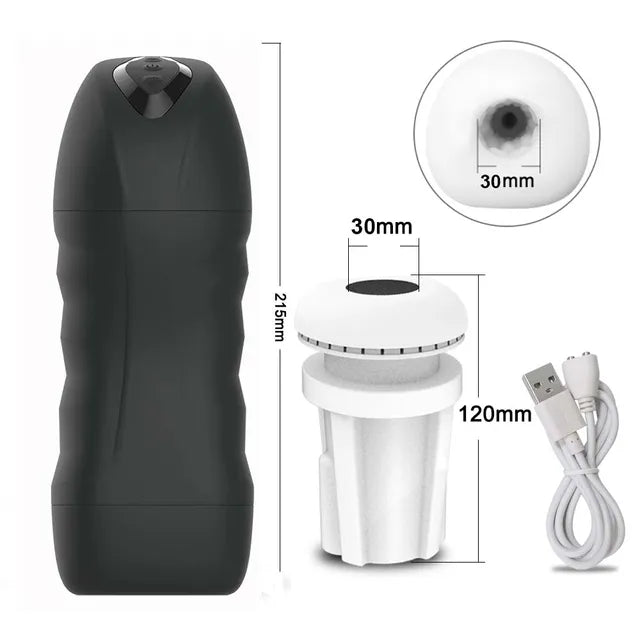 Automatic Sucking Male Mastubator Blowjob Masturbation Equipment Machine Sex Toys Adult Goods for Men Man Masturbators Cup