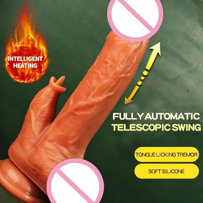 JIUUY Dildo Realistic Masturbation Device Soft Penis Vibrator Stimulator Penis Anal Vagina Sex Toys for Adult Products