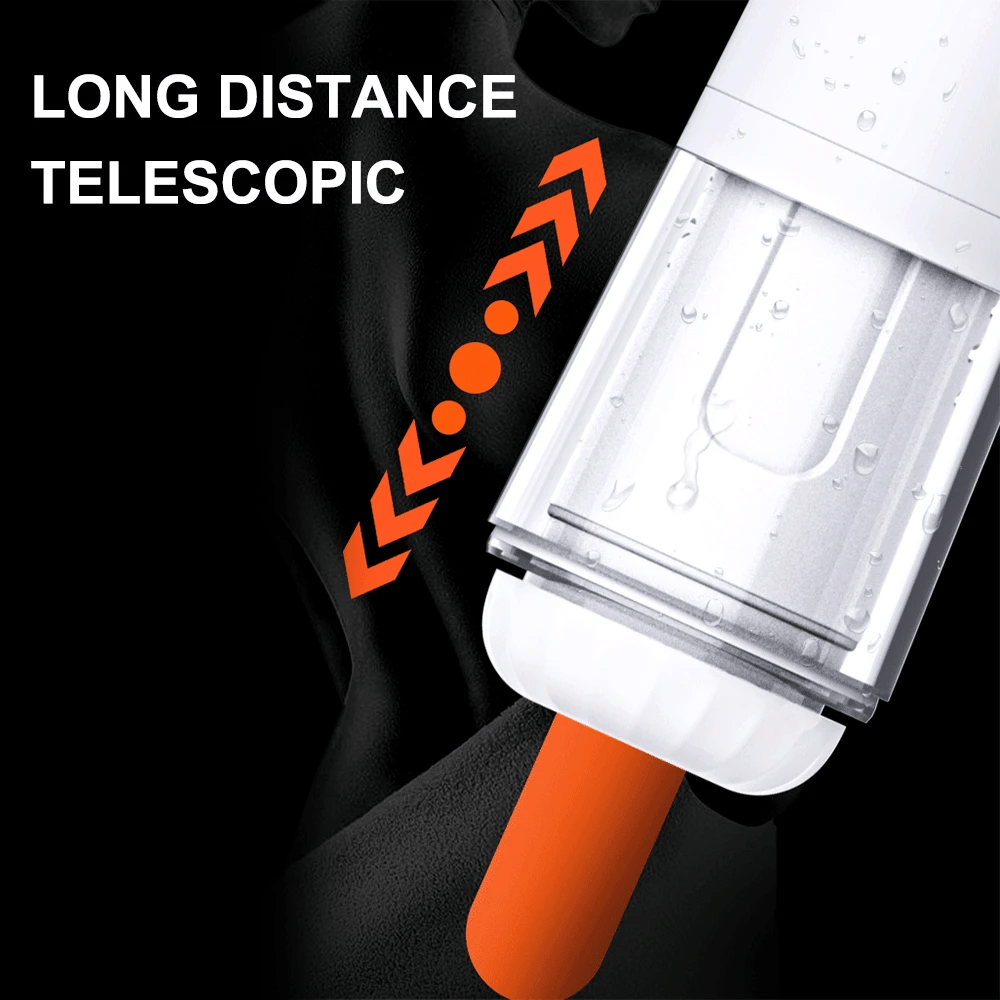 Telescopic Male Masturbator Cup Silicone Soft Real Pussy Sex Toys Vibration Blowjob Sex Machine Vagina Adult Goods for Men