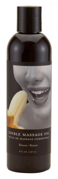 Earthly Body Edible Massage Oil Banana 8oz