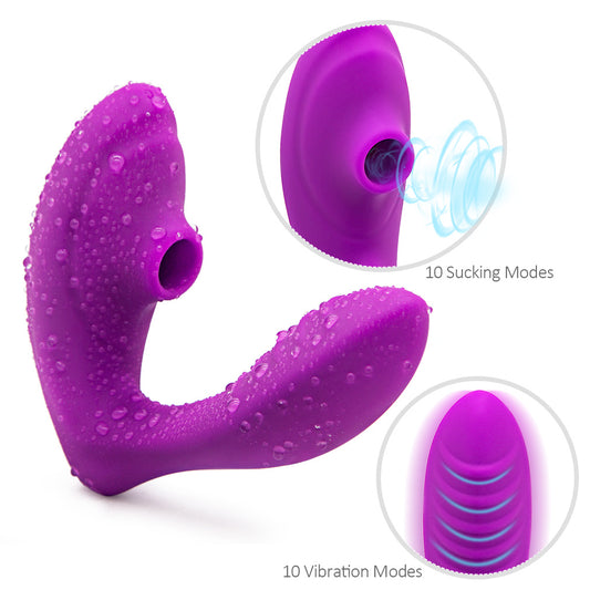 Wearable Vibrating Massage Device Silent Quiet Body Massage and Waterproof Neck and Shoulders;  Soft Vibrator for Women Beautiful Woman