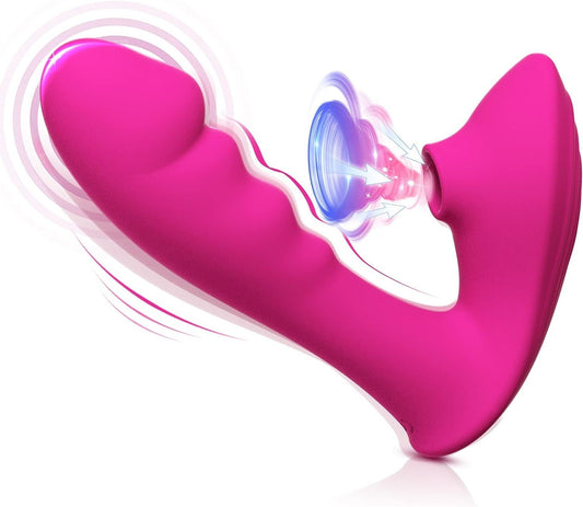G-Spot Vibrator, 2 in 1 Sex toys women Clitoris Licking Dildo Sucking Highlights
2-in-1 Multifunctional Clitoral Sucker Vibrator .Experience new heights of pleasure with our advanced sucking vibrator for women. Featuring cutting-edge v